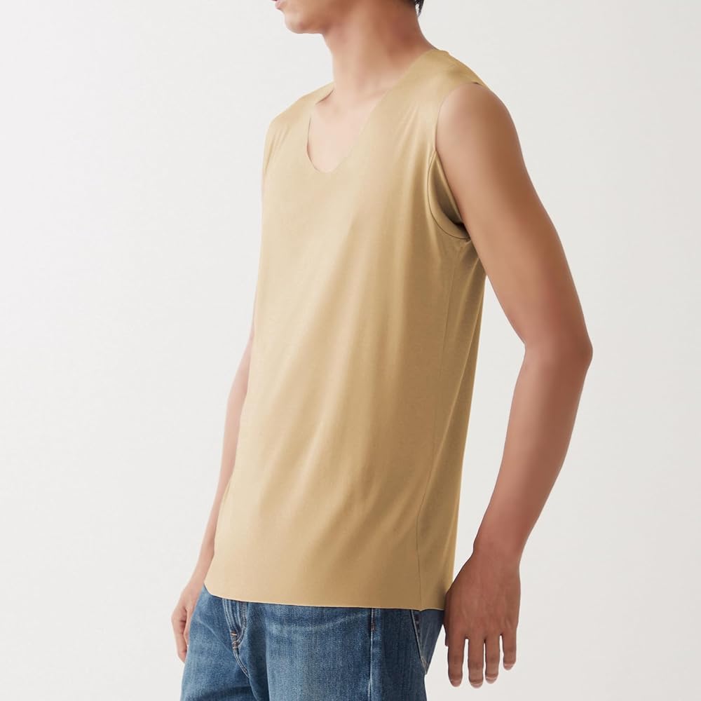 Amazon.co.jp: [グンゼ] クルーネックスリーブレス YV2918 T